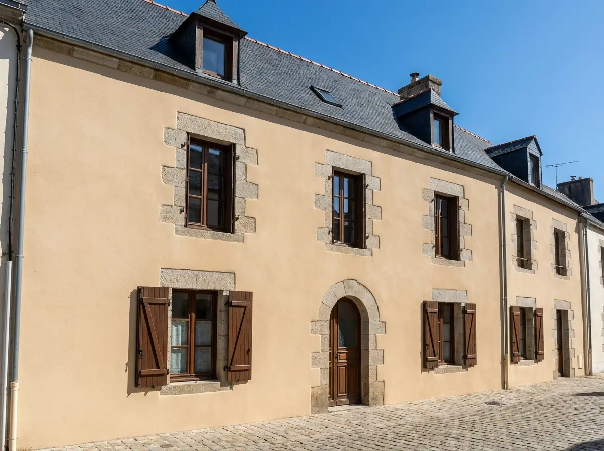Ravalement de façade en Cornouaille